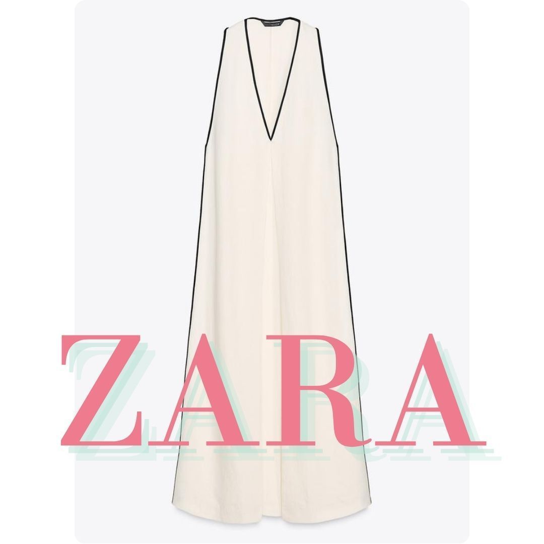 ZARA - 【新品タグ付き】ZARA コントラストエンブロイダリー