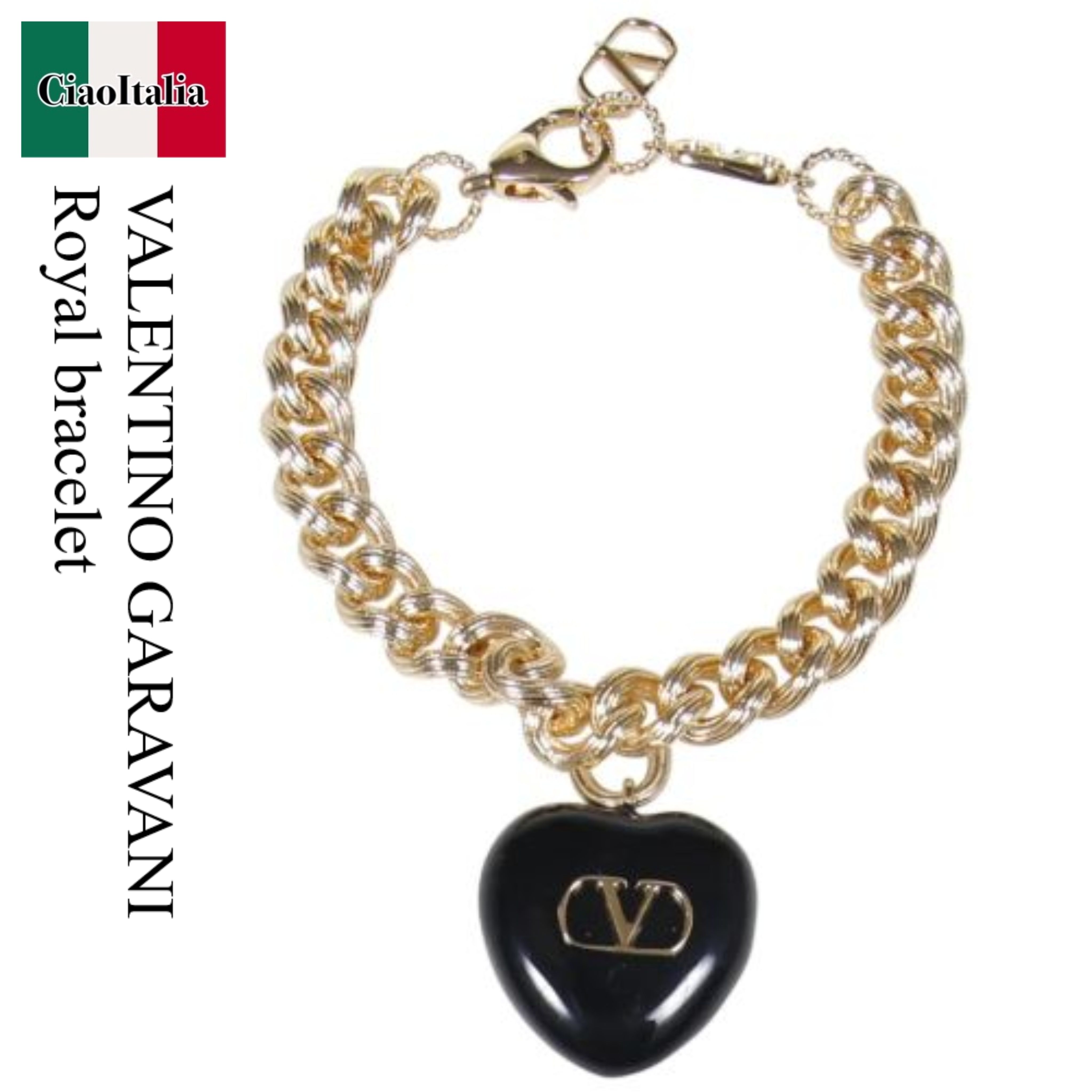 VALENTINO GARAVANI Coeur クール ロイヤル ブレスレット Valentino Garavani Royal bracelet (VALENTINO/ブレスレット