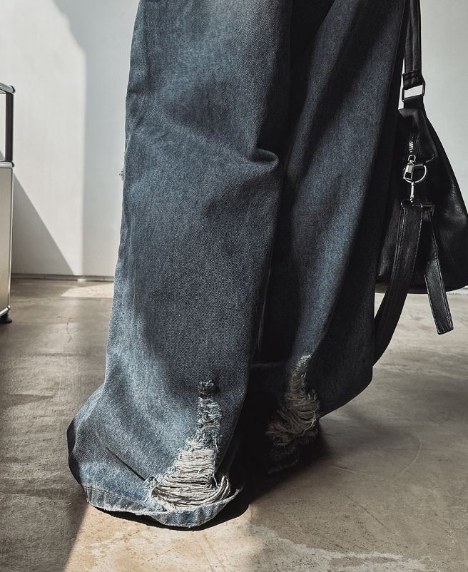 【2plan】Kuro Dis Camo Denim Pants 2plan】Kuro Dis Camo Denim Pants (2plan/デニム・ジーパン