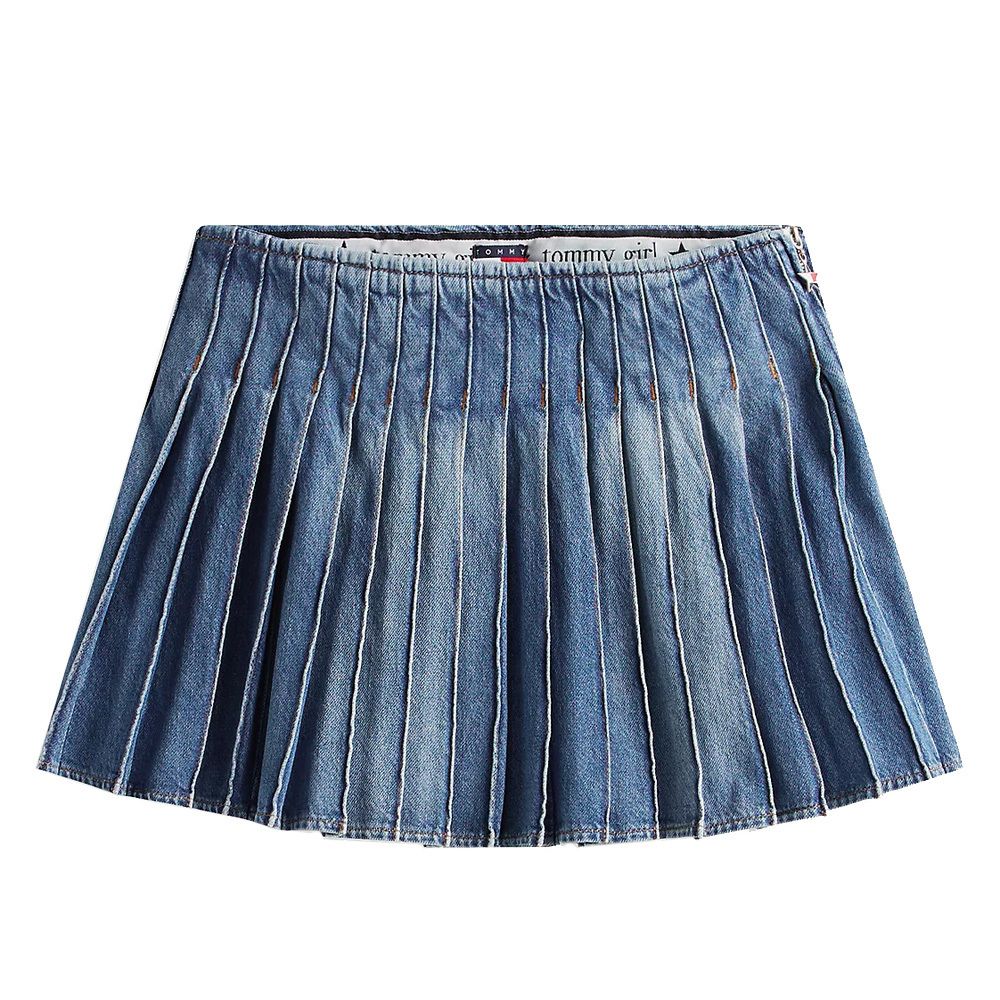 【ウォニョン着用】 JEANS キャンバスミニプリーツスカート c3e78885bf0698416d4804601e15a7