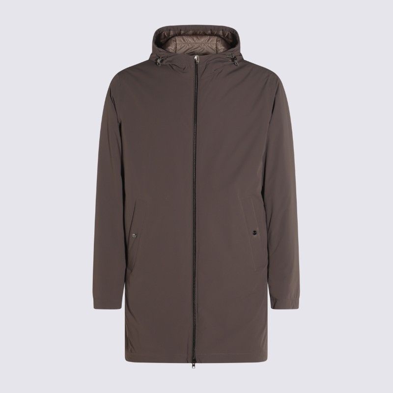 パーカー・フーディ HERNO FISHTAIL GORE 2LAYER PARKA HERNO FW25 Herno Coats (PA00030UR 12387SZ2700) (HERNO