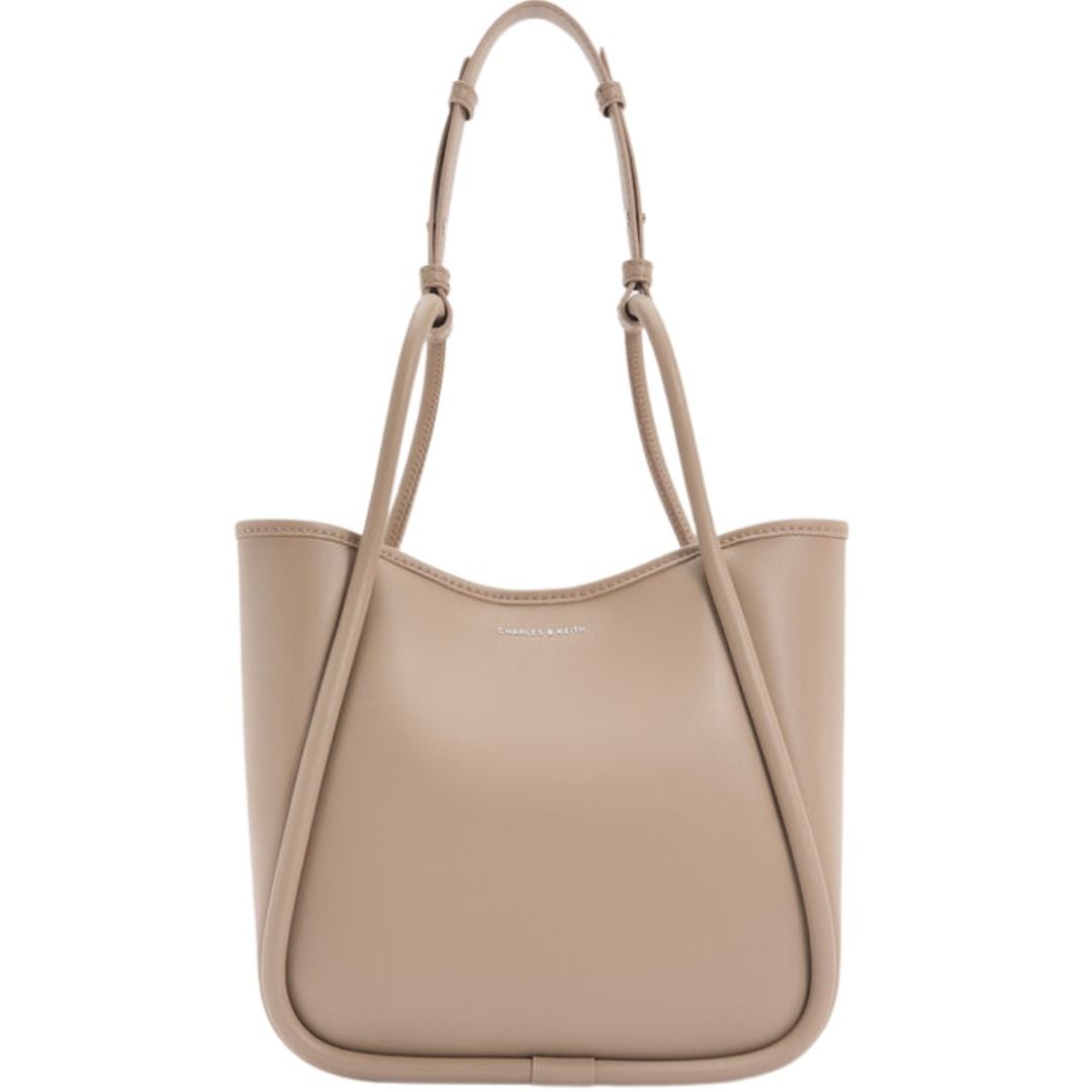 CHARLES & KEITH クラシックダブルハンドル トートバッグ 【再