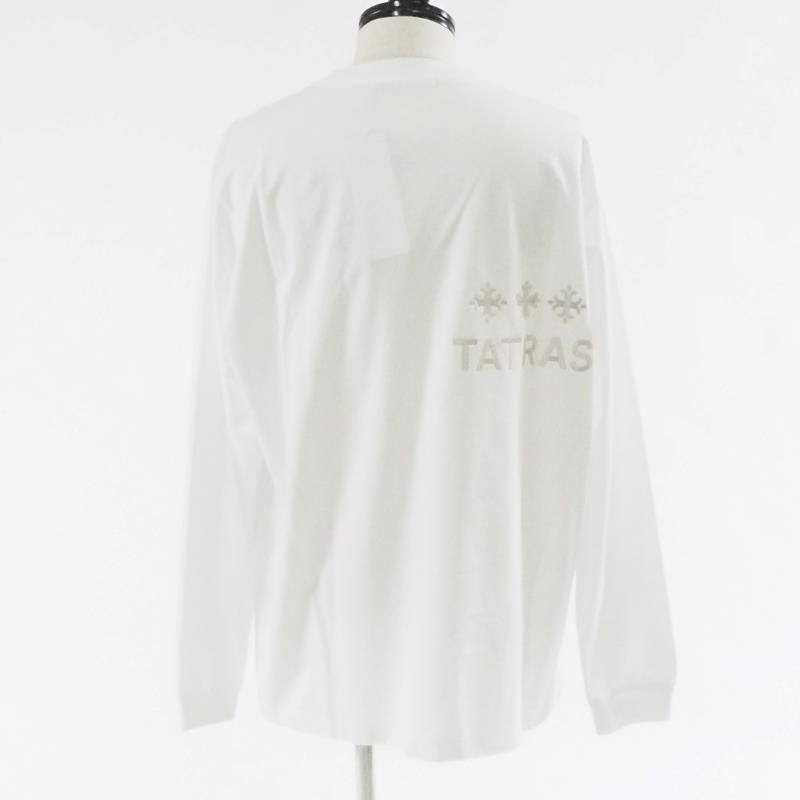 注目ブランド■TATRAS■大人気 ロングスリーブTシャツ 国内発送 TATRAS::ロングスリーブ Tシャツ:2[RESALE] (TATRAS/Tシャツ