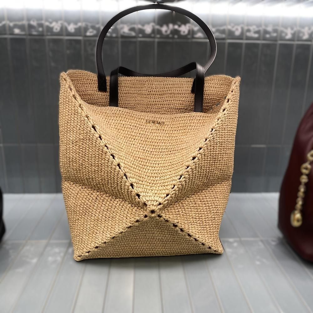 ★LOEWE★パズルフォルド トート ミディアム(ラフィア) LOEWE パズルフォルド トート ミディアム(ラフィア) (LOEWE