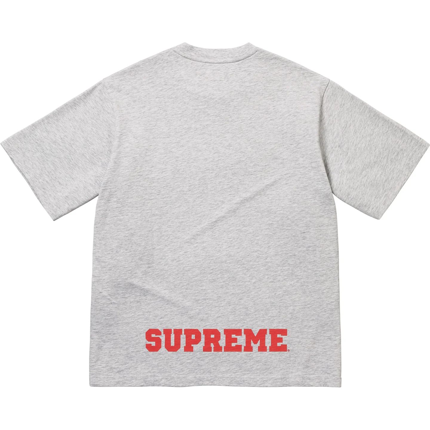 【Supreme】S/S Pocket T-Shirt Ash Grey - 25SS 人気定番モデル Supreme S S Pocket Tee (SS25) - $60